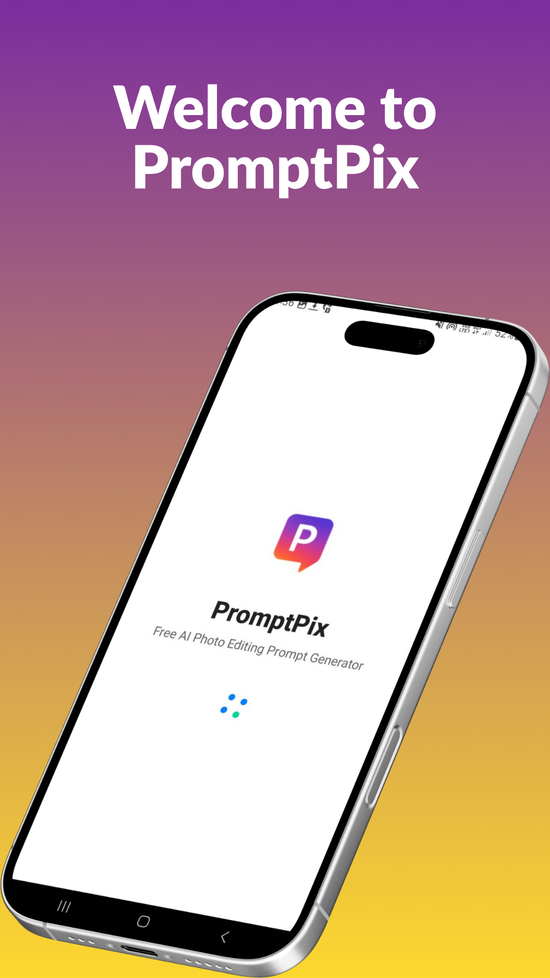PromptPix screenshot highlighting one-tap copy feature