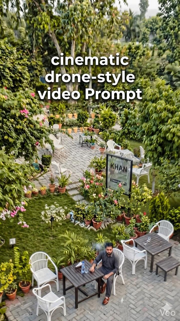 Turn Into Drone-style — Video Prompt