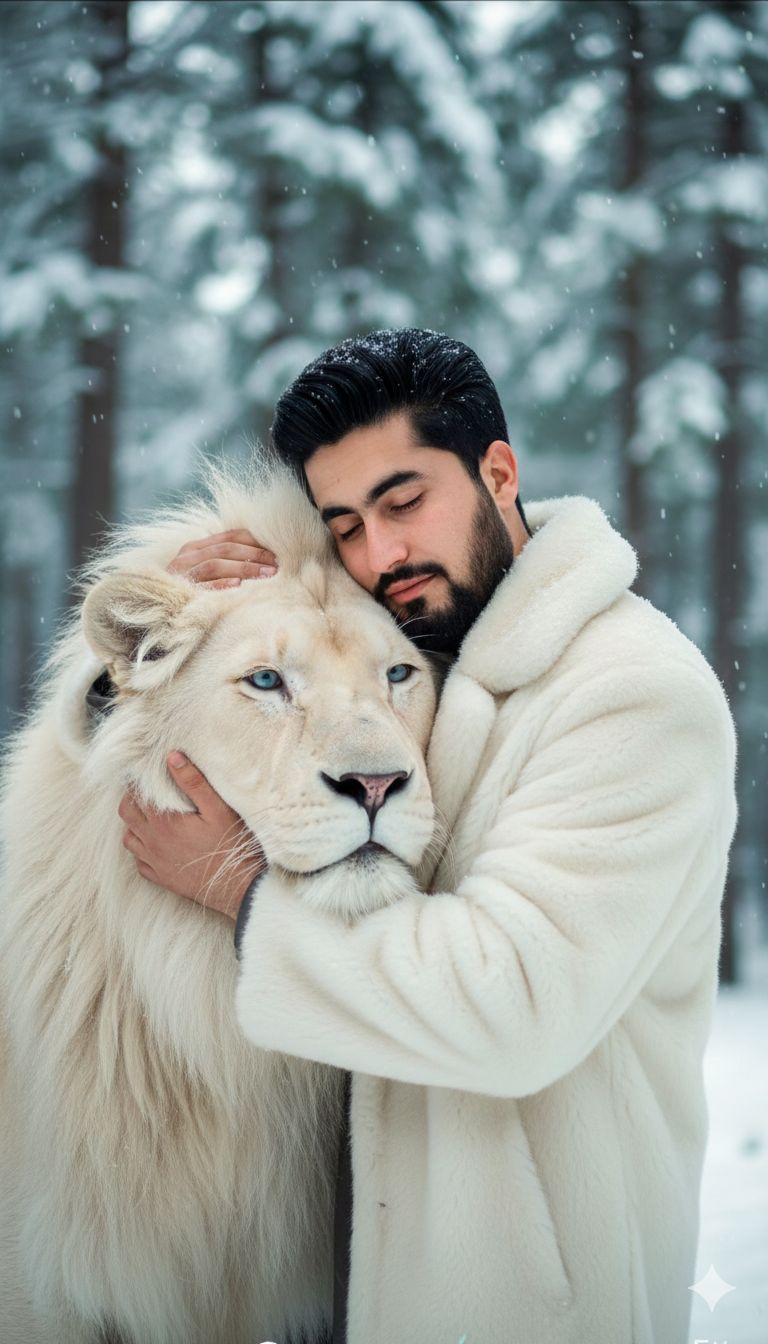 Handsome Standing Snowy — 10 Image Prompts 2