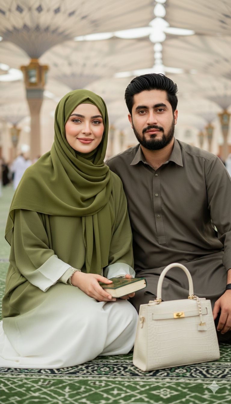 Hyper-realistic Vertical Muslim — 10 Image Prompts