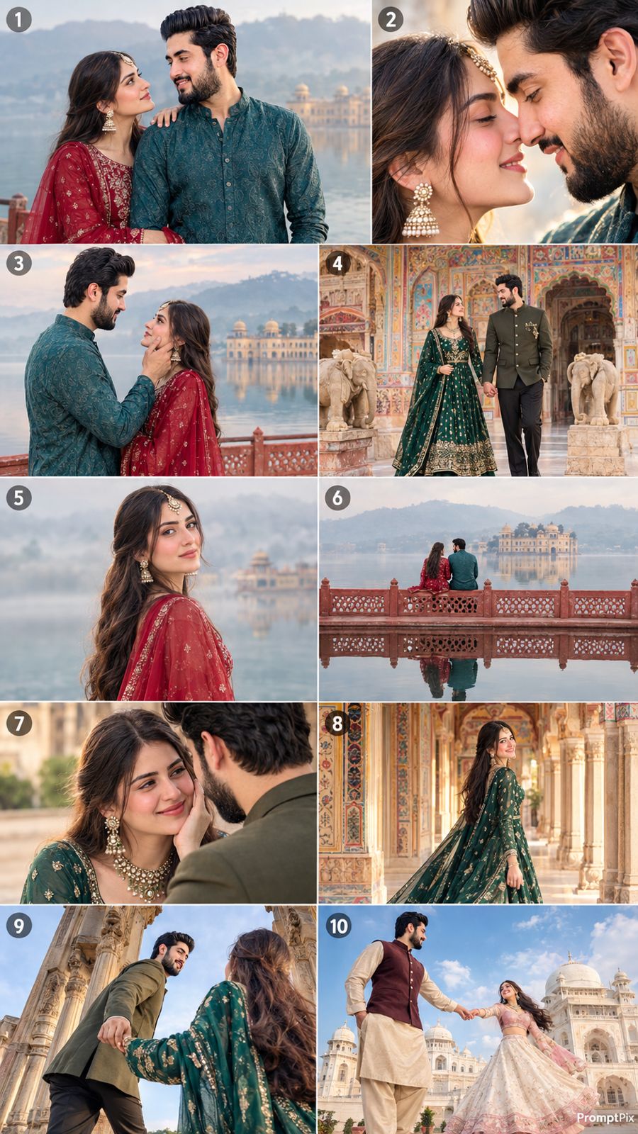 Ultra-realistic Indian Couple — Video Prompt