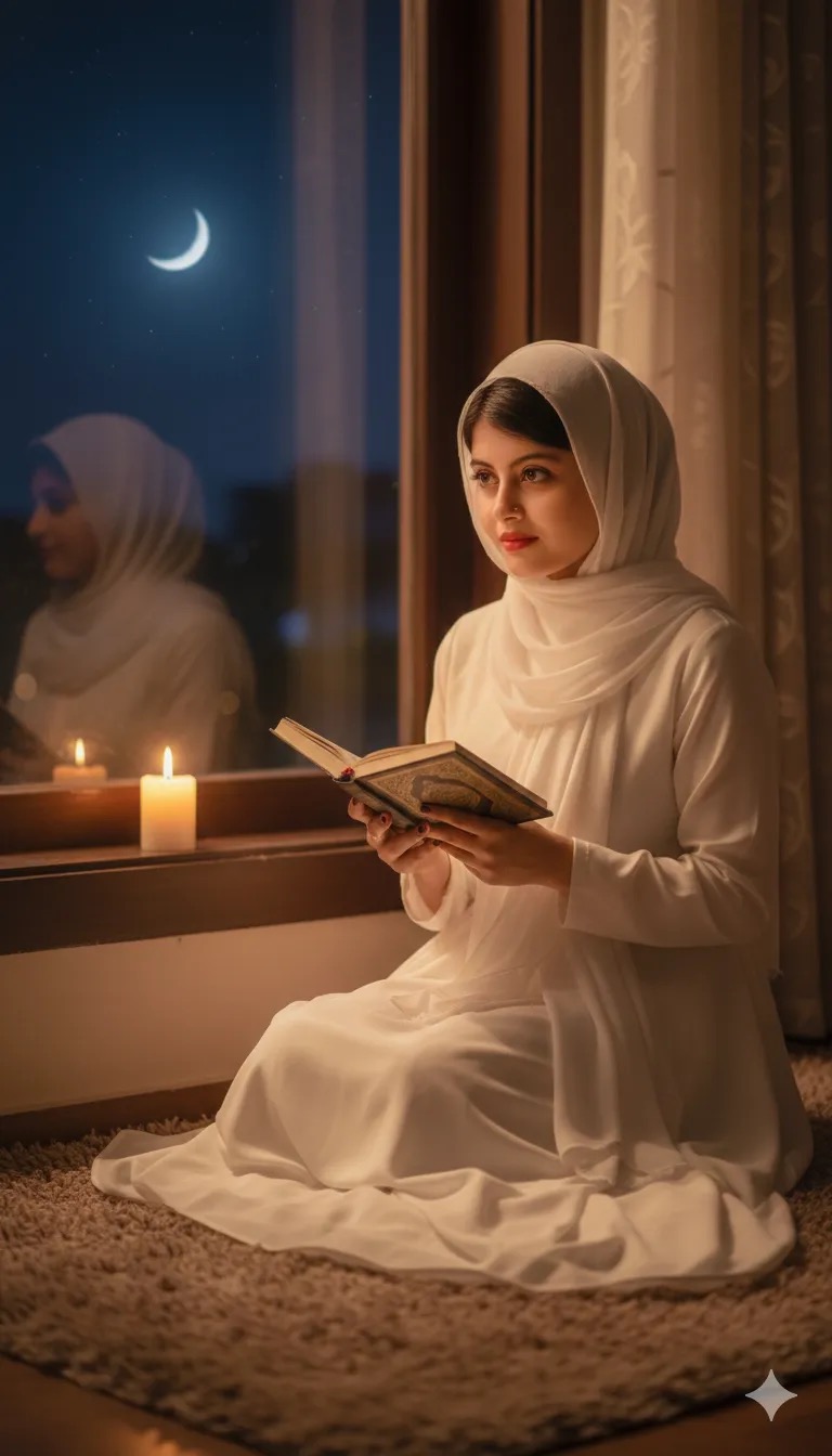 Serene Woman Light — 10 Image Prompts 2