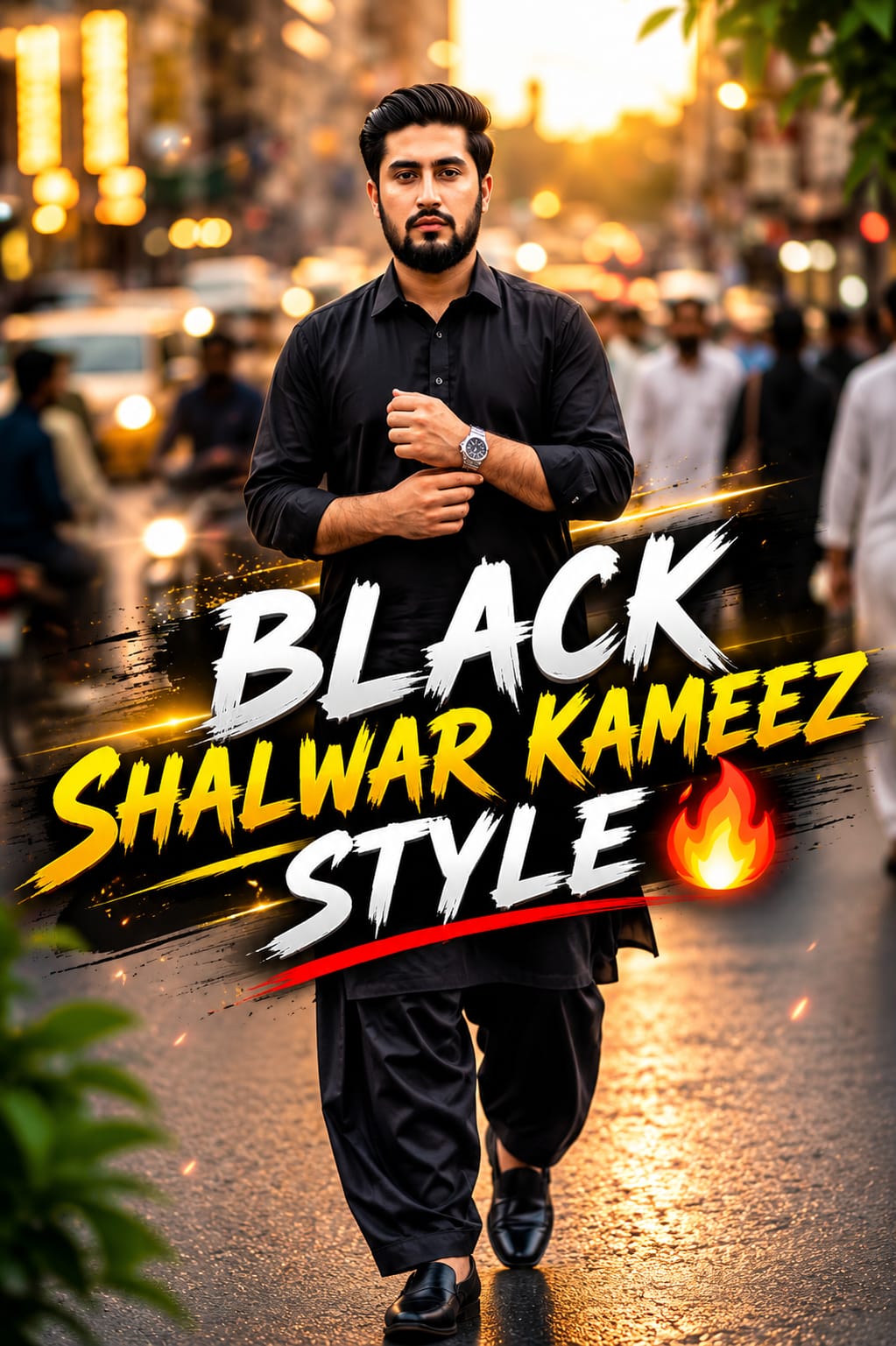 Character Confident Pakistani — Video Prompt
