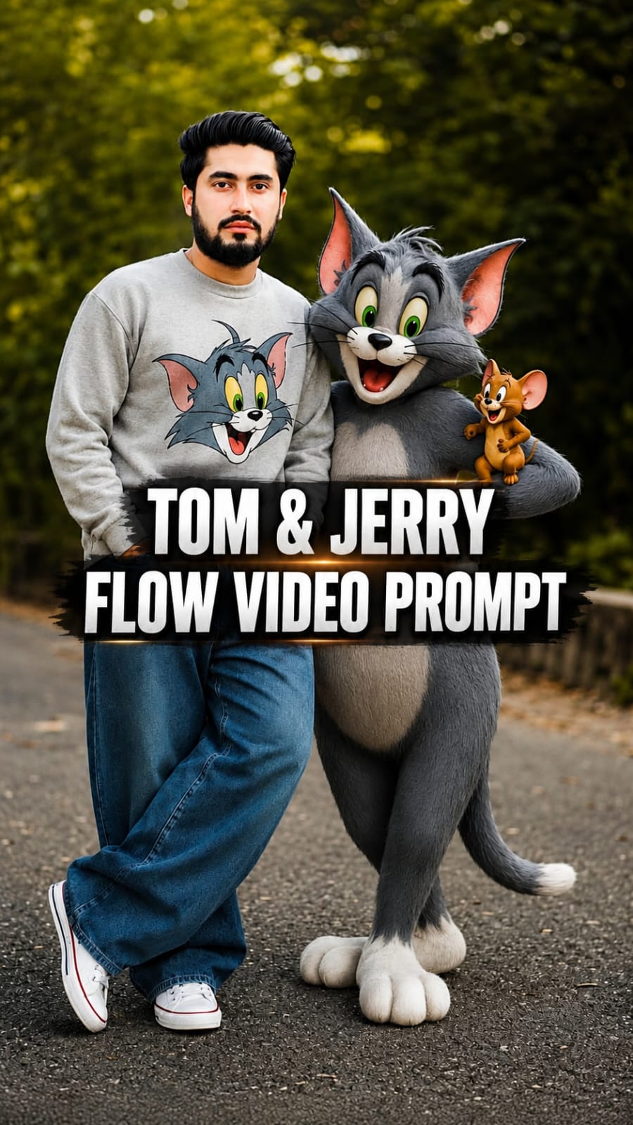 Second Slow-motion Walking — Video Prompt