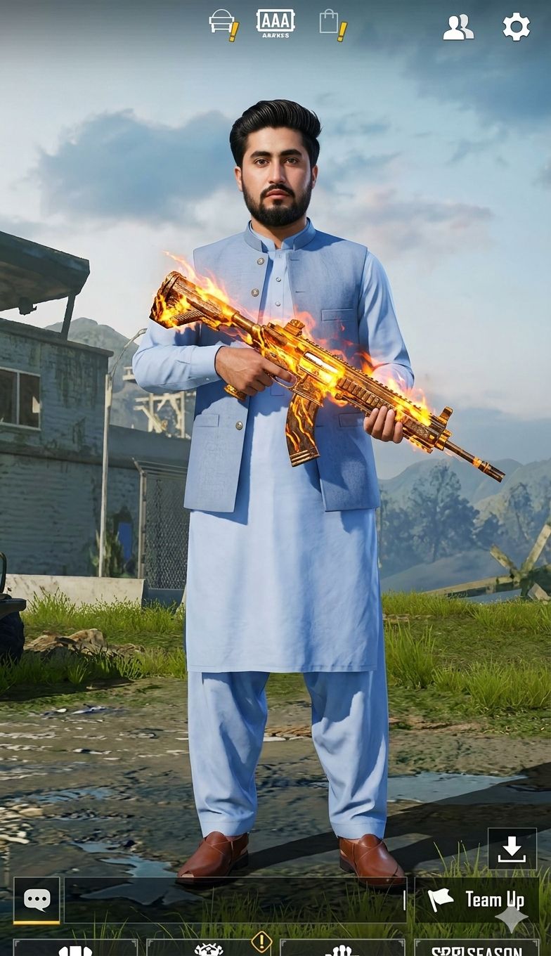 Professional PUBG Mobile — 4 Game Prompts 3